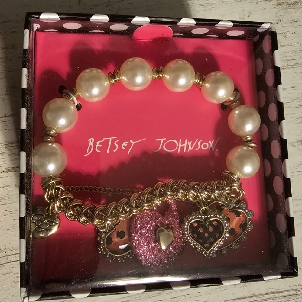 Brand New in the box Betsey Johnson bracelet